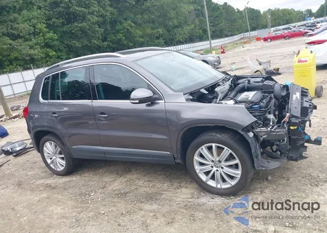 2012 Volkswagen Tiguan Se from USA, damaged, VIN WVGAV7AX2CW005790